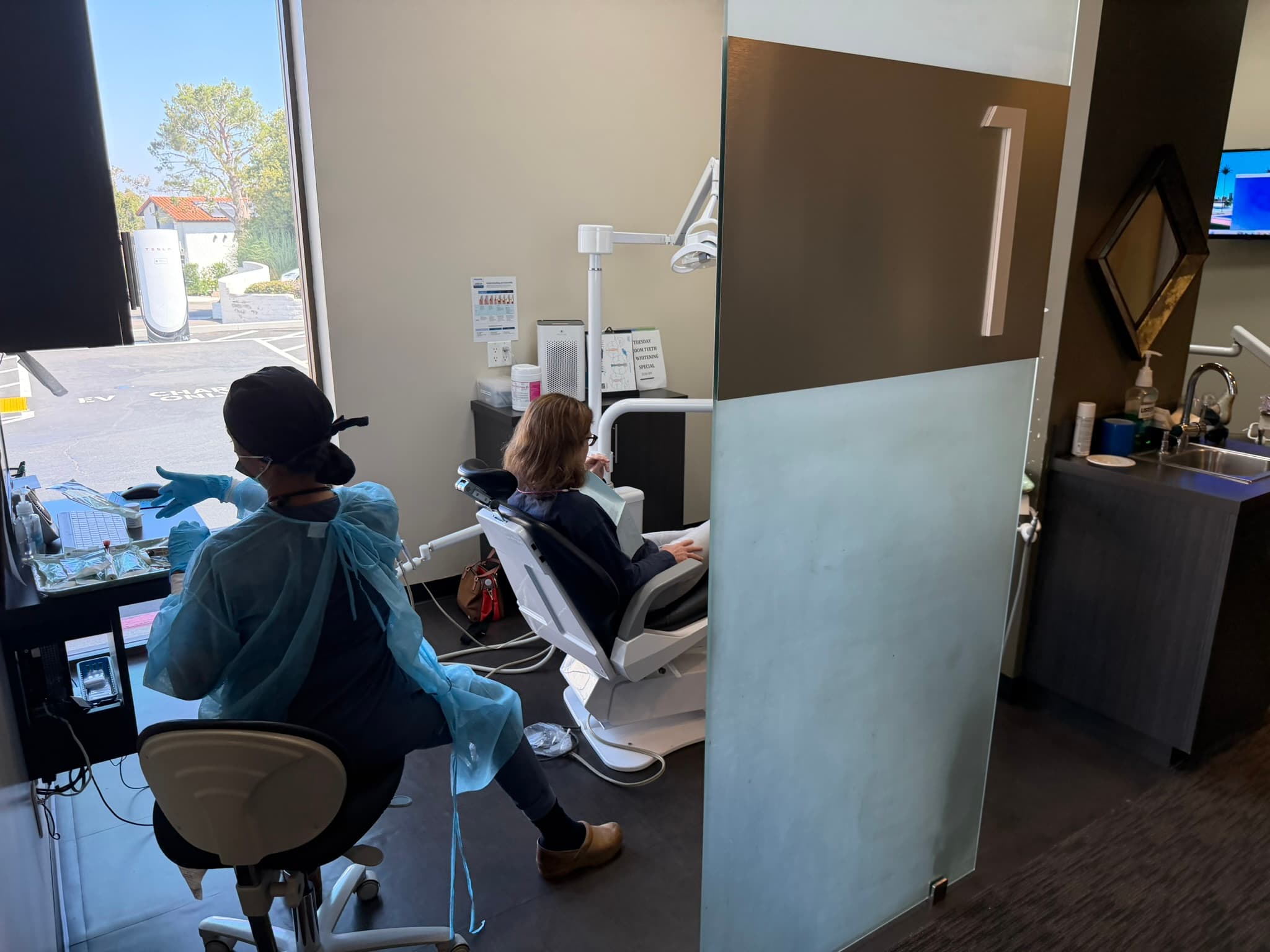 Inside Hillside Dentistry & Orthodontics — Torrance, CA — treatment room with natural light